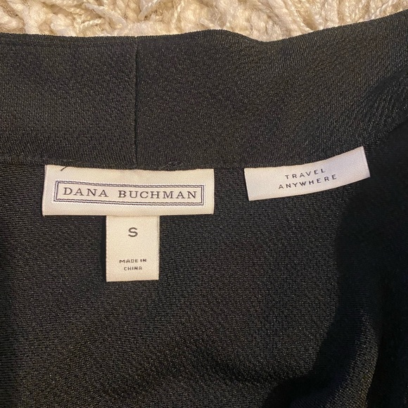 Dana Buchman Travel Anywhere Open Front Women’s Blazer Black, S - Picture 6 of 12
